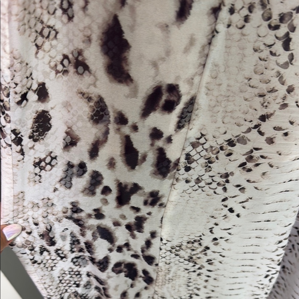 Haute Hippie Cream and Brown Wide Leg Pants - Picture 8 of 17